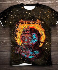 Metallica All Over Print Shirt MTAOP08