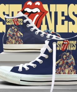 Rolling Stones Stones Shoes High Top Sneakers
