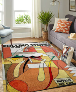 Rolling Stones Zip Code NY 2015 Rug Carpet