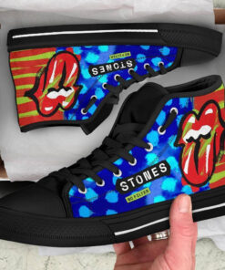 The Rolling Stone No Filter Sneakers High Top Shoes Fan Gift Idea