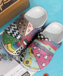 The Rolling Stones Colorful sunshine Crocs