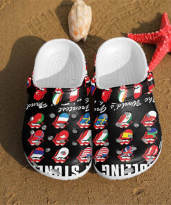 The Rolling Stones Flag Tongue Crocs