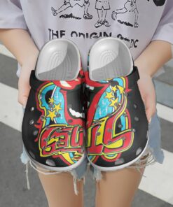 The Rolling Stones Graffiti Style Crocs