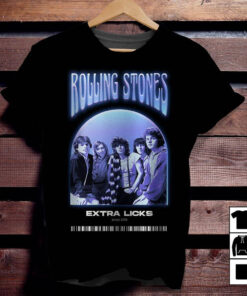 The Rolling Stones Merch Band Extra Licks T-Shirt Sweatshirt Hoodie - Limited