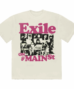 The Rolling Stones Merch Exile On Main Street Album Photo T-Shirt