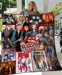 The Rolling Stones Merch Forever Quilt Blanket