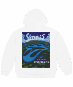 The Rolling Stones Merch Minneapolis No Filter Tour 2021 Hoodie