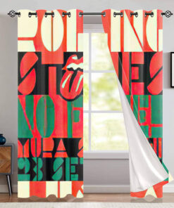 The Rolling Stones Merch No Filter Sep 23,2017 Window Curtain