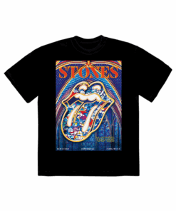 The Rolling Stones Merch Paris SIXTY Tour 2022 T-Shirt