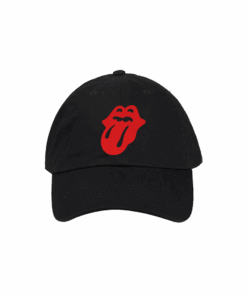 The Rolling Stones Merch SIXTY Black Baseball Cap