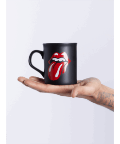 The Rolling Stones Merch SIXTY Black Tour Mug