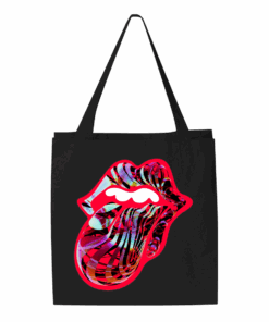 The Rolling Stones Merch SIXTY Cyberdelic Tote Bag