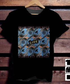 The Rolling Stones Merch Steel Wheels Atlantic City Live The Rolling Stones TShirt Sweatshirt Hoodie