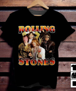The Rolling Stones Merch Taschen Cover T-Shirt Sweatshirt Hoodie - Limited