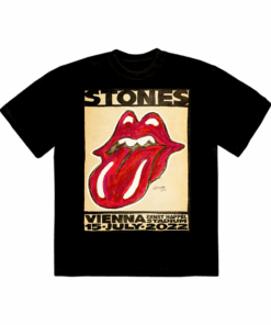 The Rolling Stones Merch Vienna SIXTY Tour 2022 T-Shirt