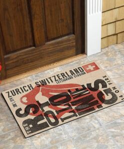 The Rolling Stones Merch Zurich Switzerland June 2014 Door Mat