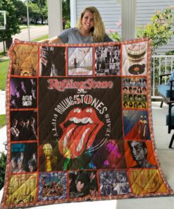 The Rolling Stones Quilt Blanket