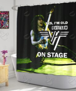 6All Over Shower Curtain - VHA - I'M OLD FDRVH