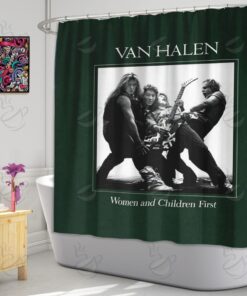 6All Over Shower Curtain - VHA - WOMEN AND CHILDREN FIRST FDRVH