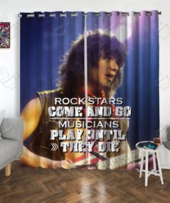 7All Over Window Curtain - VHA - ROCK STARS AND MUSICIANS FDRVH