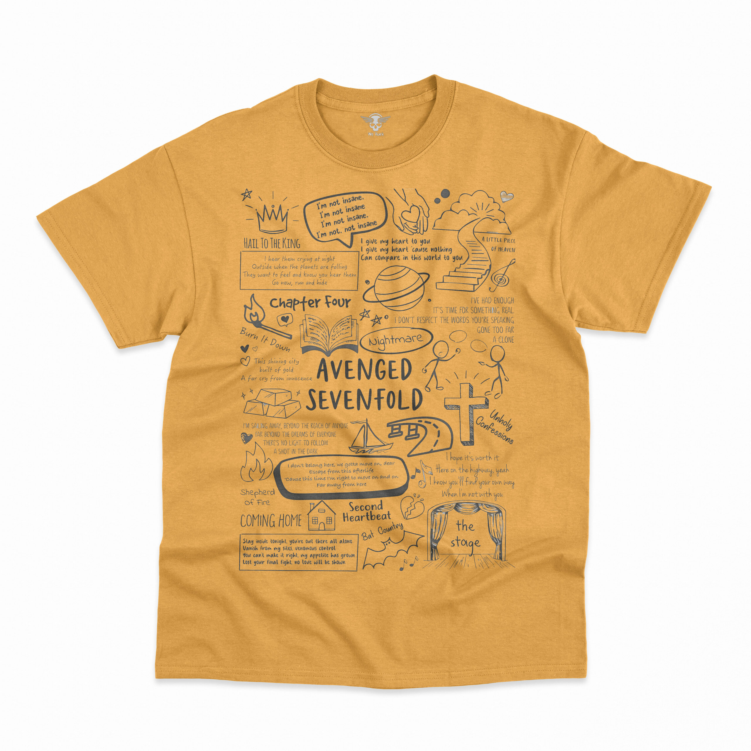 A7X Classic T-Shirt HP A7X2DW220225 (4)