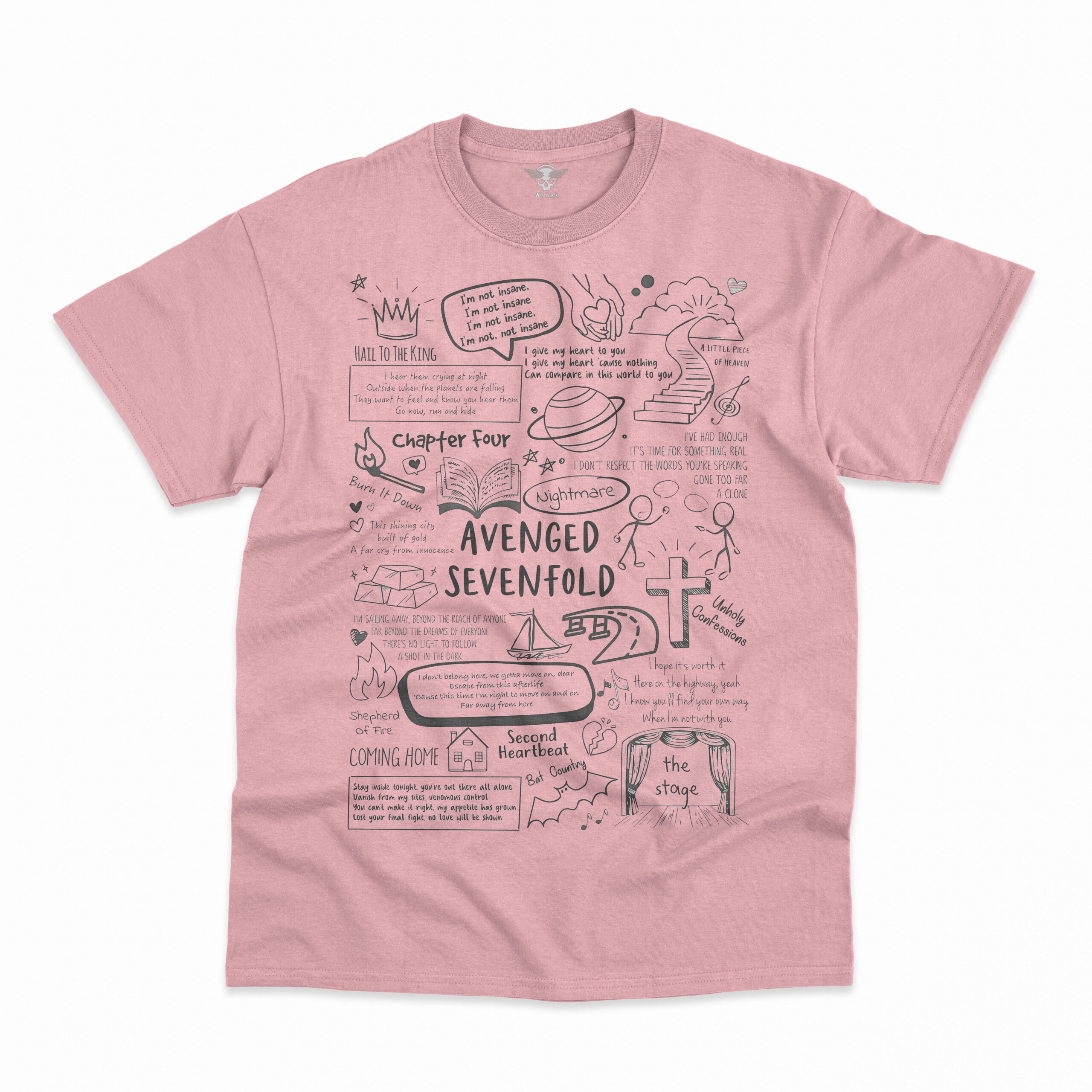 A7X Classic T-Shirt HP A7X2DW220225 (4)
