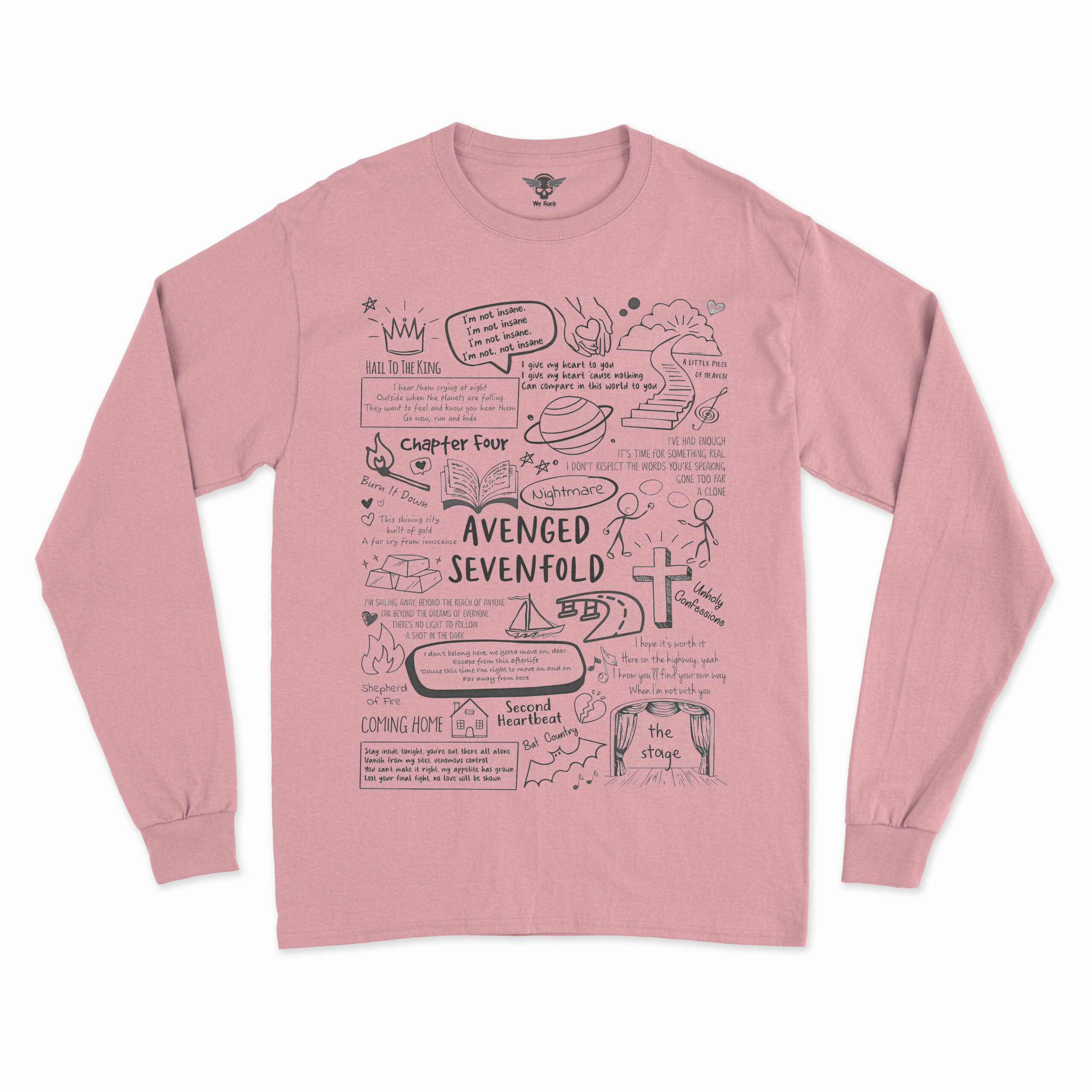 A7X Classic T-Shirt HP A7X2DW220225 (4)