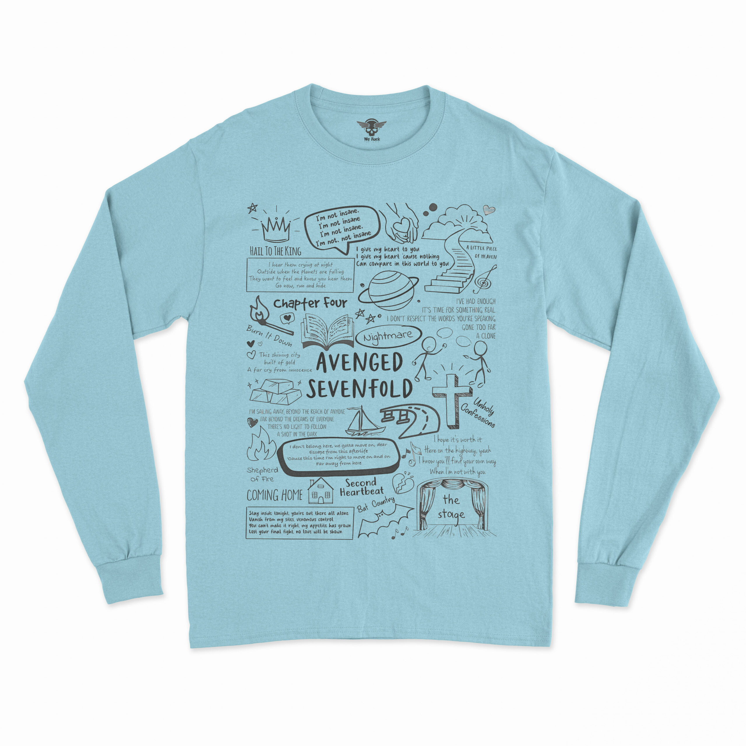 A7X Classic T-Shirt HP A7X2DW220225 (4)