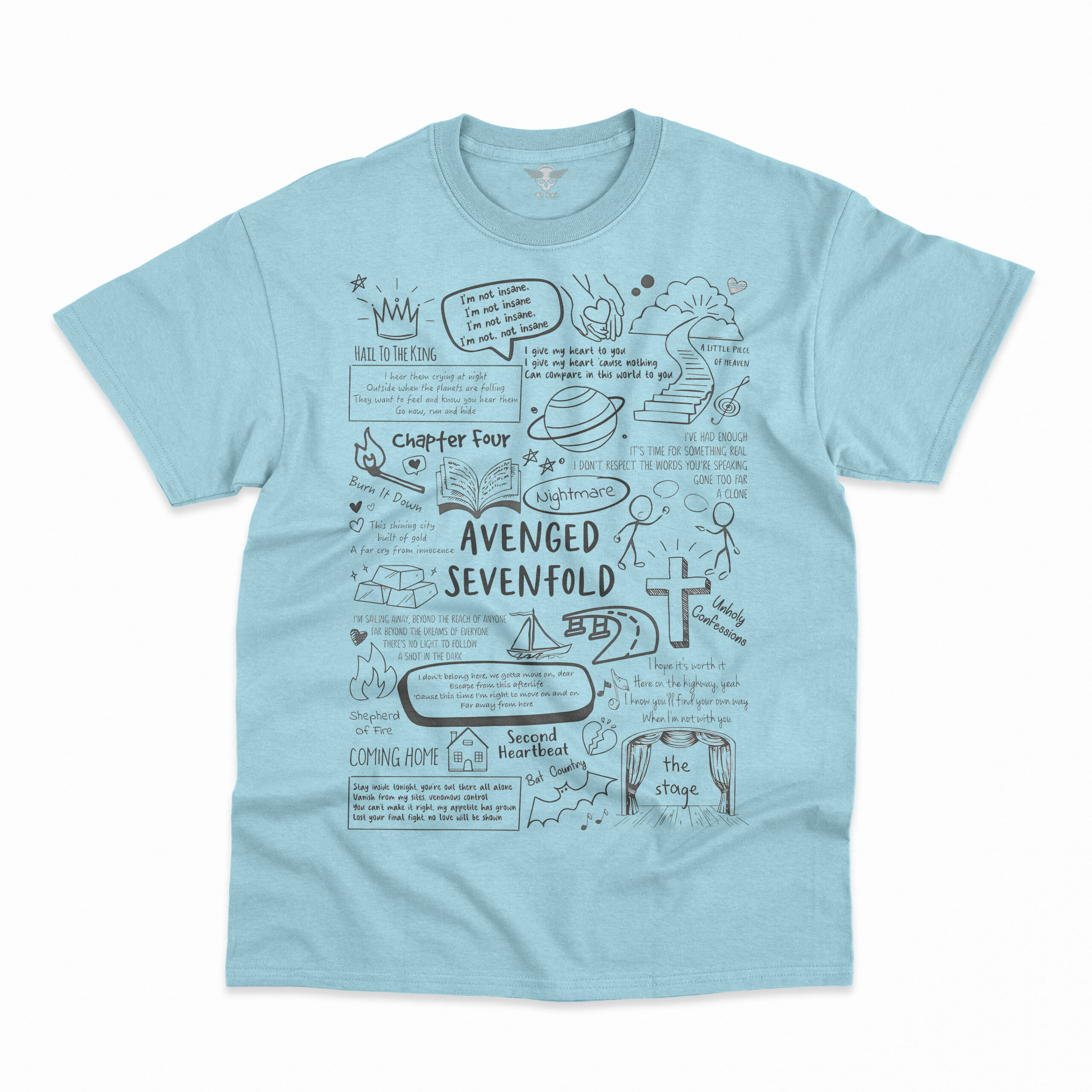 A7X Classic T-Shirt HP A7X2DW220225 (4)