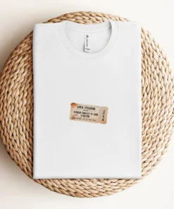 55,600 — Shea Stadium August 15 1965 — Concert Heritage Tee — Design III