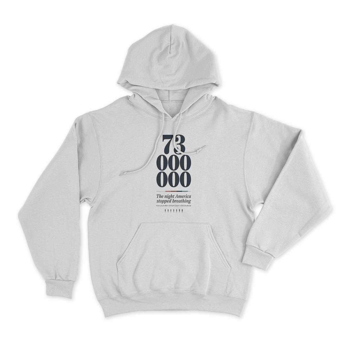 73 Million — The Night America Stopped Breathing — Vintage Rock Tee — Design I