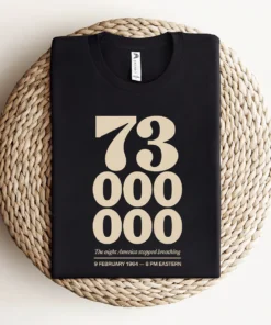 73 Million — The Night America Stopped Breathing — Vintage Rock Tee — Design III
