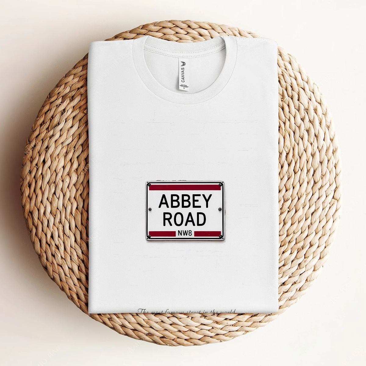 Abbey Road — The Most Famous Street in the World Heritage Tee — Design II