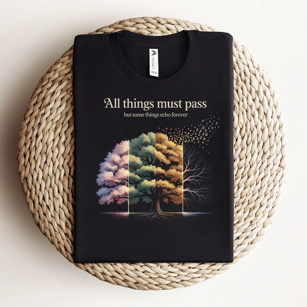 All Things Must Pass — But Some Things Echo Forever Rock Tee