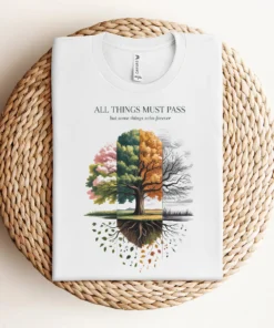 All Things Must Pass — But Some Things Echo Forever Rock Tee
