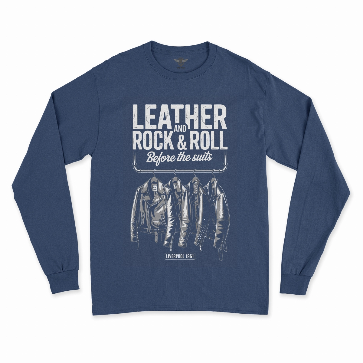 Before the Suits — Liverpool 1961 Leather Rock Tee — Design I