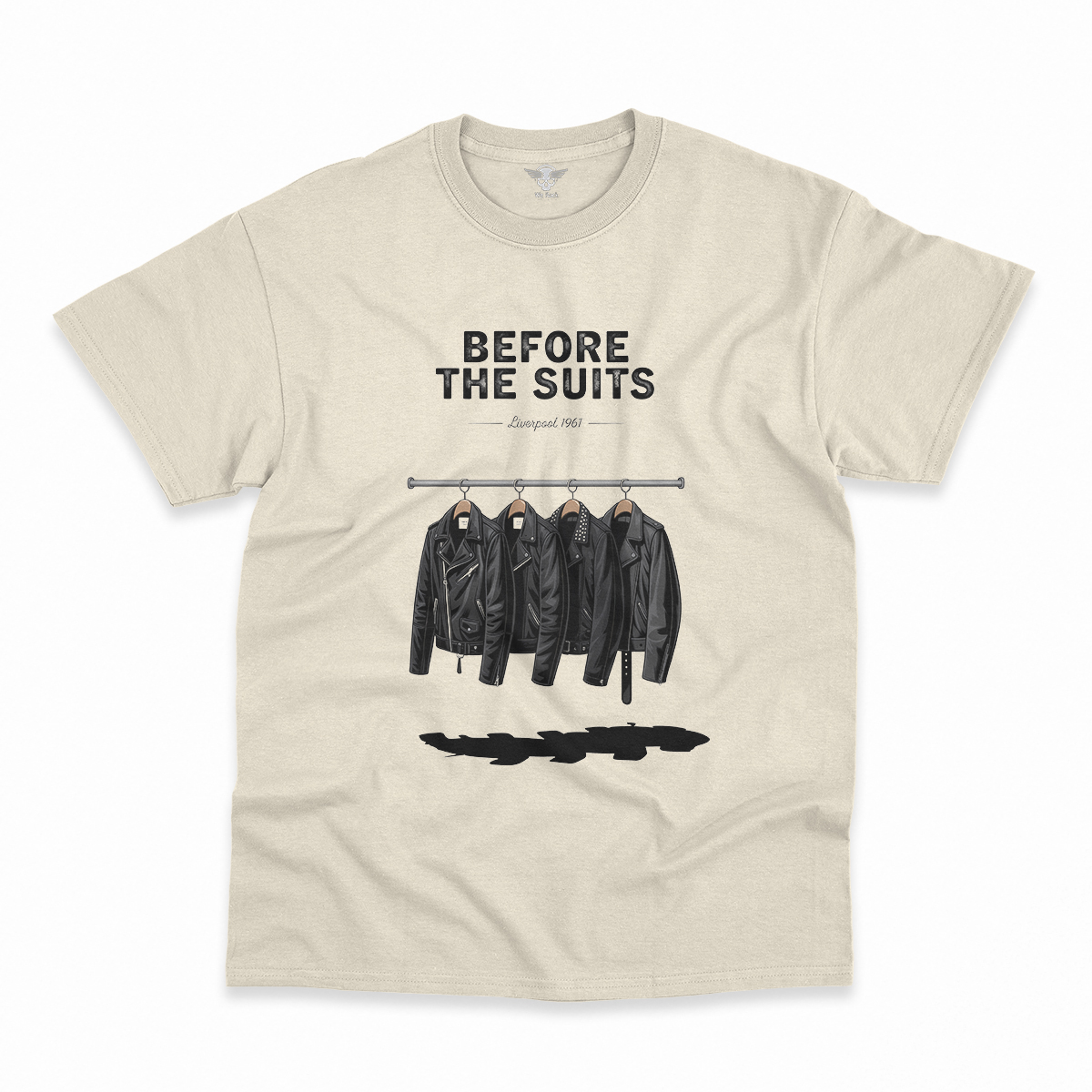 Before the Suits — Liverpool 1961 Leather Rock Tee — Design I
