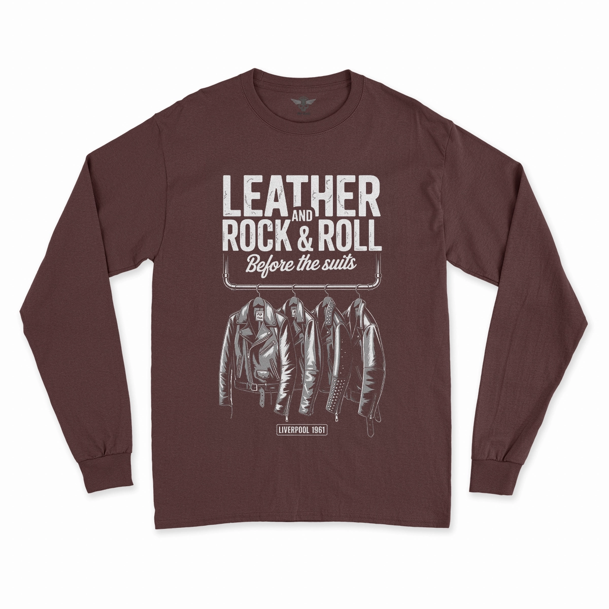 Before the Suits — Liverpool 1961 Leather Rock Tee — Design I