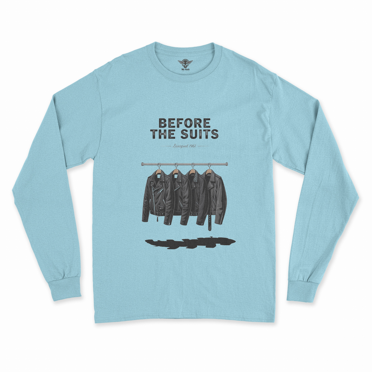 Before the Suits — Liverpool 1961 Leather Rock Tee — Design I