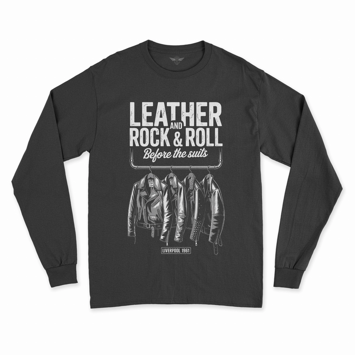 Before the Suits — Liverpool 1961 Leather Rock Tee — Design I