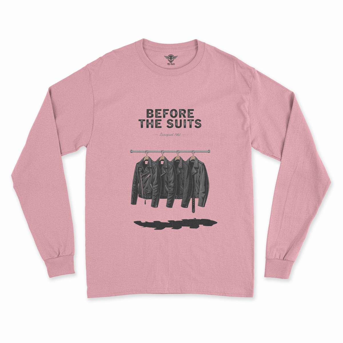 Before the Suits — Liverpool 1961 Leather Rock Tee — Design I