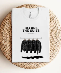 Before the Suits — Liverpool 1961 Leather Rock Tee — Design I