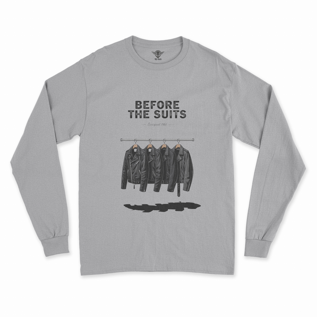 Before the Suits — Liverpool 1961 Leather Rock Tee — Design I