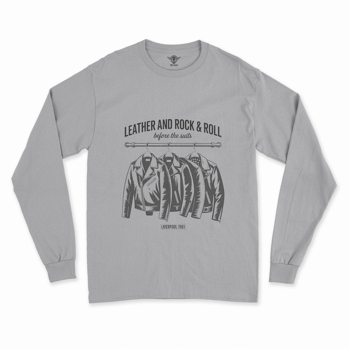Before the Suits — Liverpool 1961 Leather Rock Tee — Design II