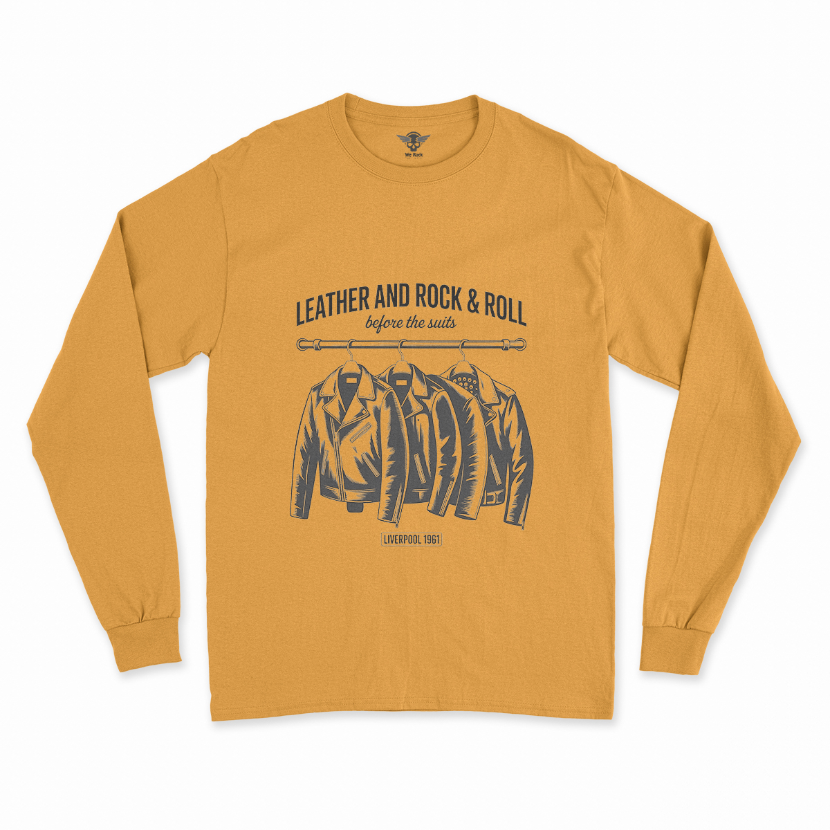 Before the Suits — Liverpool 1961 Leather Rock Tee — Design II