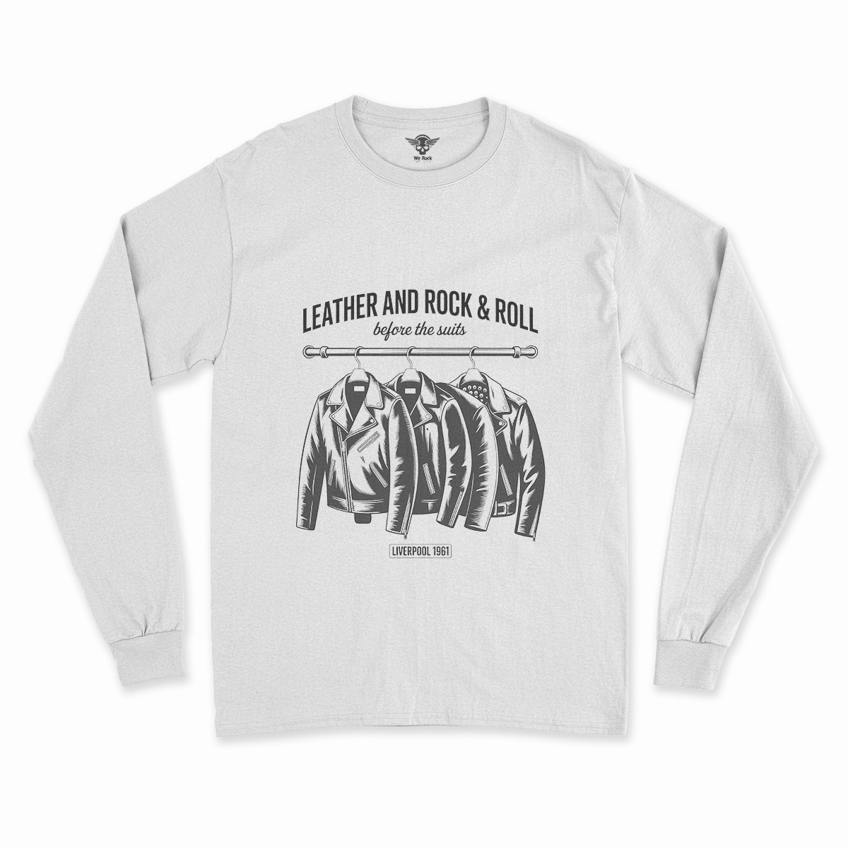 Before the Suits — Liverpool 1961 Leather Rock Tee — Design II
