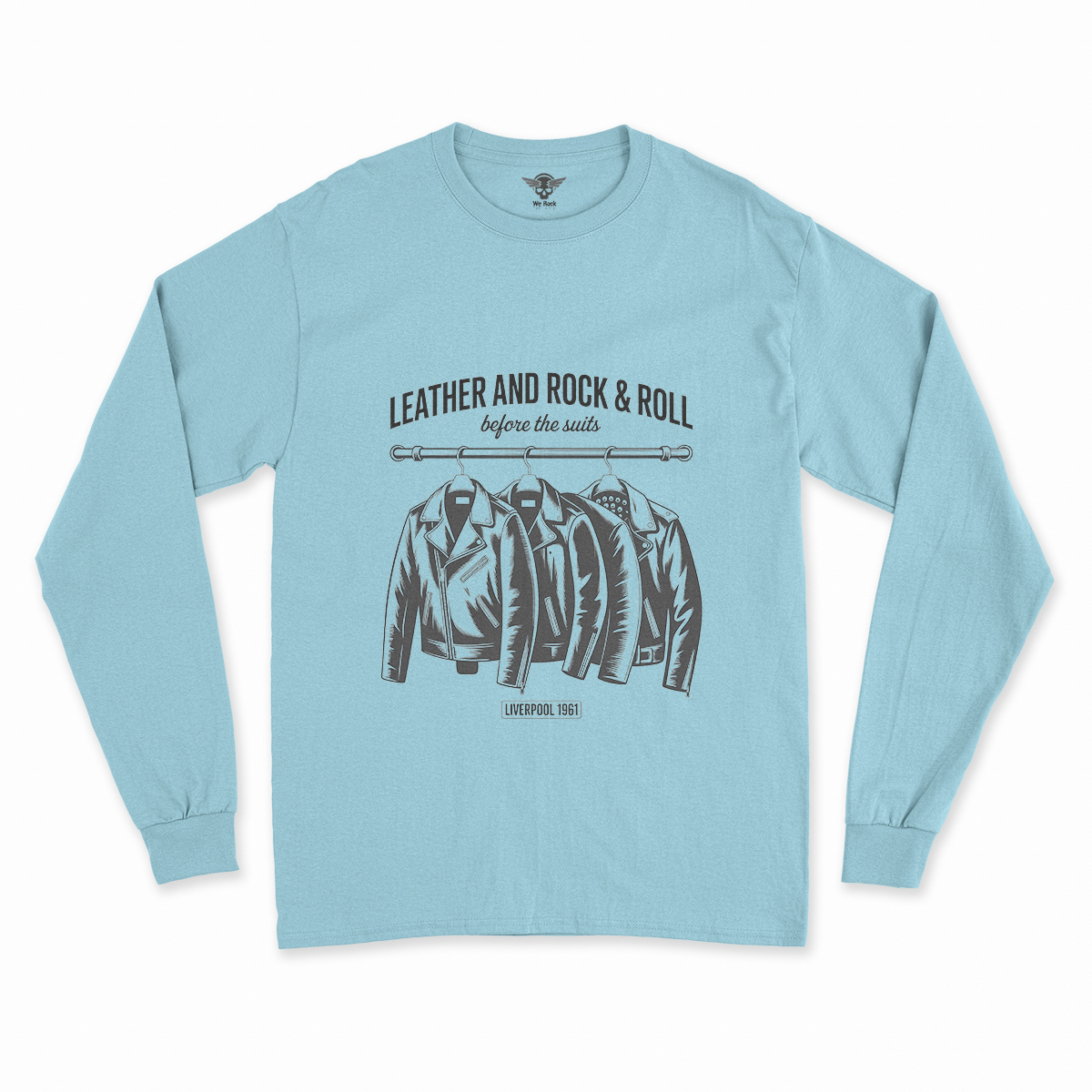 Before the Suits — Liverpool 1961 Leather Rock Tee — Design II