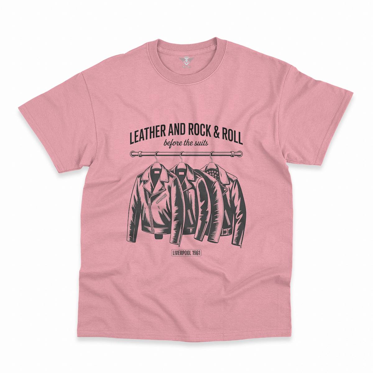 Before the Suits — Liverpool 1961 Leather Rock Tee — Design II