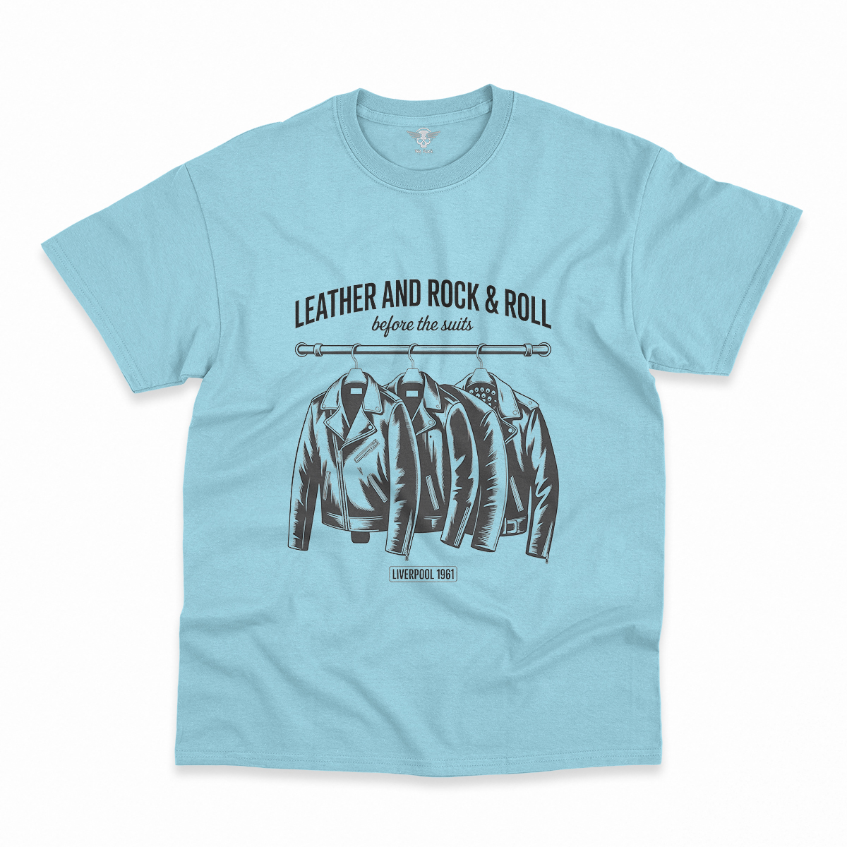 Before the Suits — Liverpool 1961 Leather Rock Tee — Design II