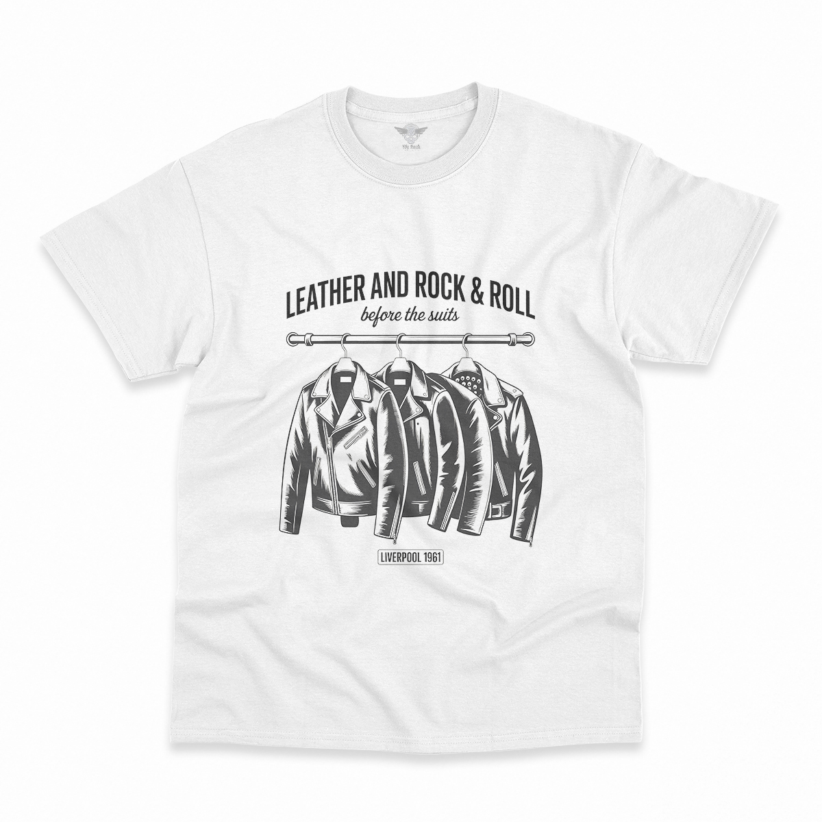 Before the Suits — Liverpool 1961 Leather Rock Tee — Design II